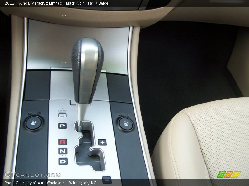 Black Noir Pearl / Beige 2012 Hyundai Veracruz Limited