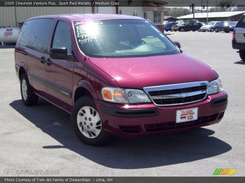Sport Red Metallic / Medium Gray 2005 Chevrolet Venture Plus