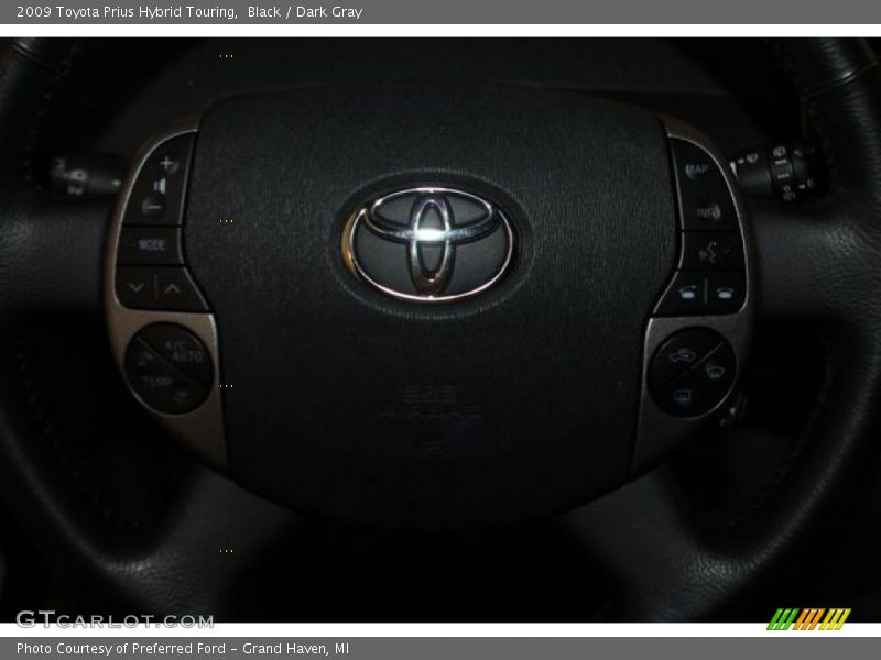 Black / Dark Gray 2009 Toyota Prius Hybrid Touring