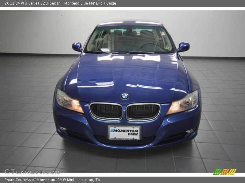 Montego Blue Metallic / Beige 2011 BMW 3 Series 328i Sedan