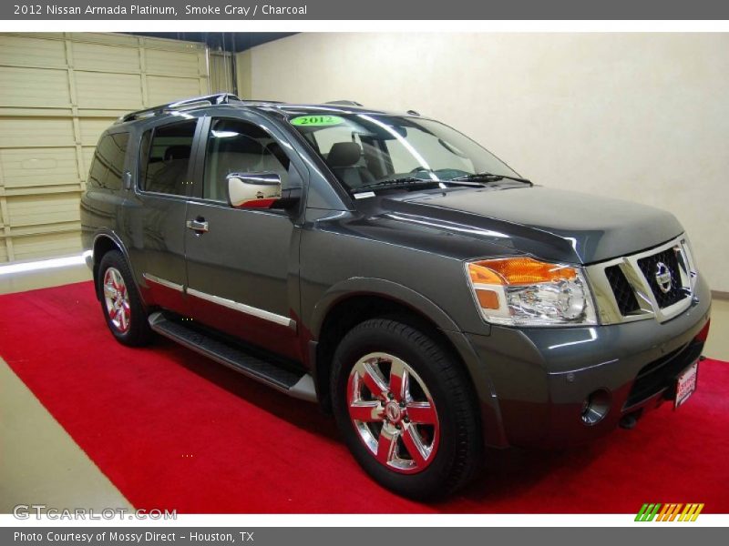 Smoke Gray / Charcoal 2012 Nissan Armada Platinum