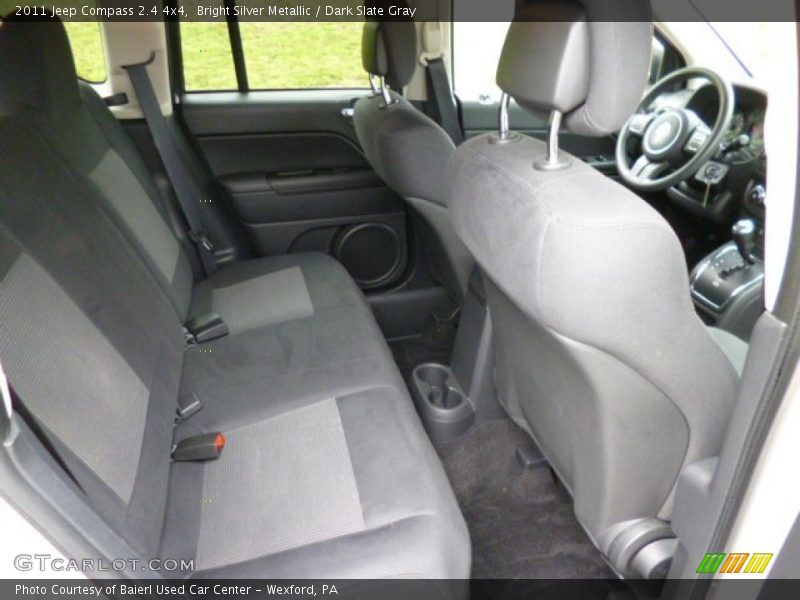 Bright Silver Metallic / Dark Slate Gray 2011 Jeep Compass 2.4 4x4