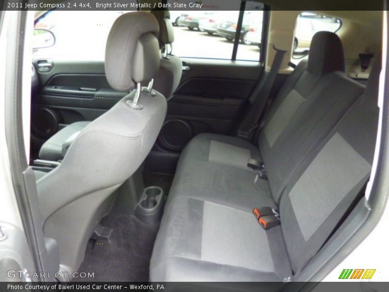 Bright Silver Metallic / Dark Slate Gray 2011 Jeep Compass 2.4 4x4