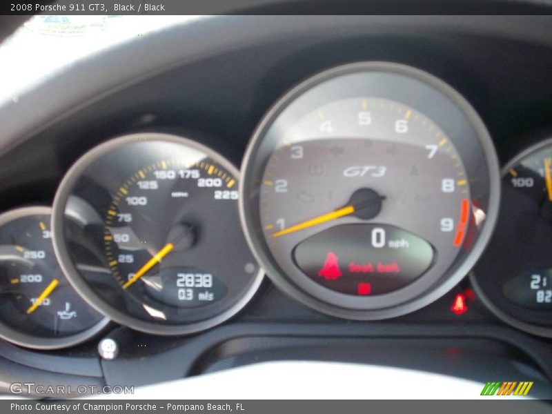 Black / Black 2008 Porsche 911 GT3