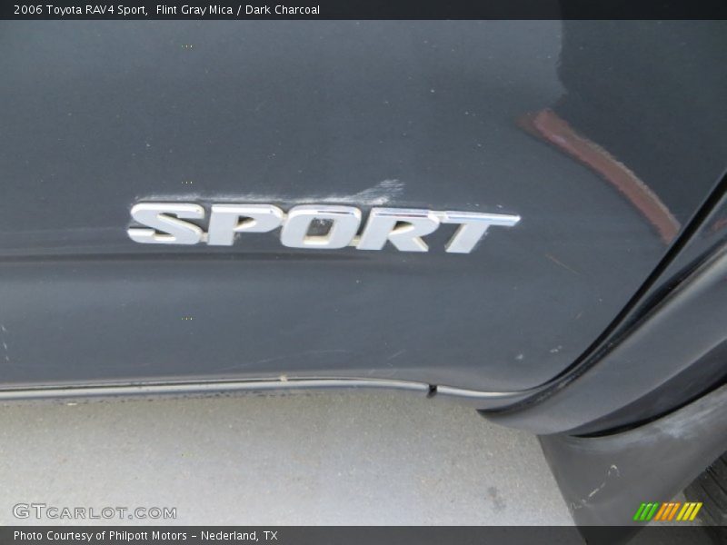 Flint Gray Mica / Dark Charcoal 2006 Toyota RAV4 Sport