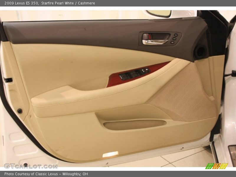 Starfire Pearl White / Cashmere 2009 Lexus ES 350