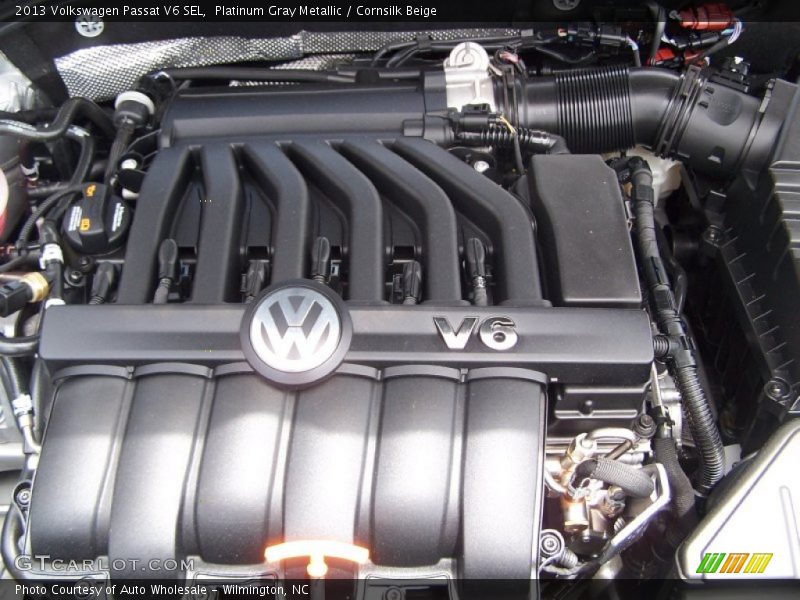 Platinum Gray Metallic / Cornsilk Beige 2013 Volkswagen Passat V6 SEL