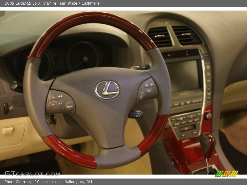 Starfire Pearl White / Cashmere 2009 Lexus ES 350