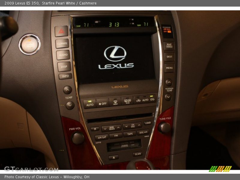 Starfire Pearl White / Cashmere 2009 Lexus ES 350
