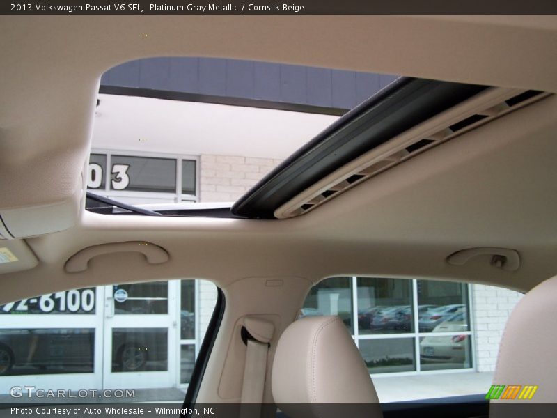 Platinum Gray Metallic / Cornsilk Beige 2013 Volkswagen Passat V6 SEL