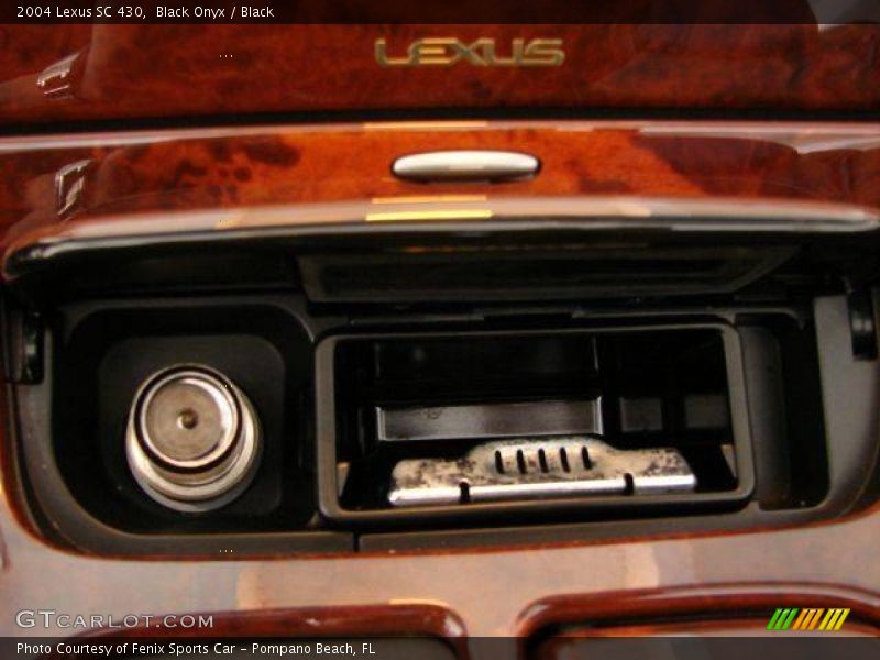Black Onyx / Black 2004 Lexus SC 430