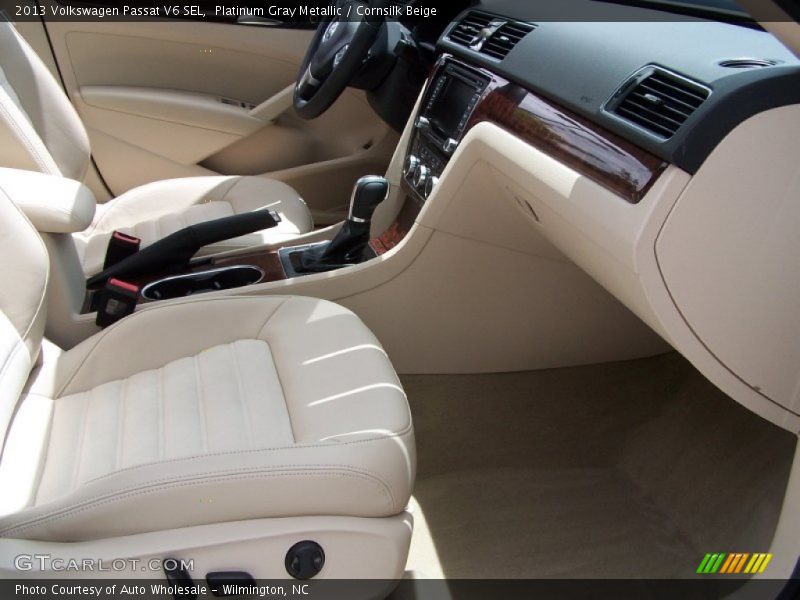 Platinum Gray Metallic / Cornsilk Beige 2013 Volkswagen Passat V6 SEL