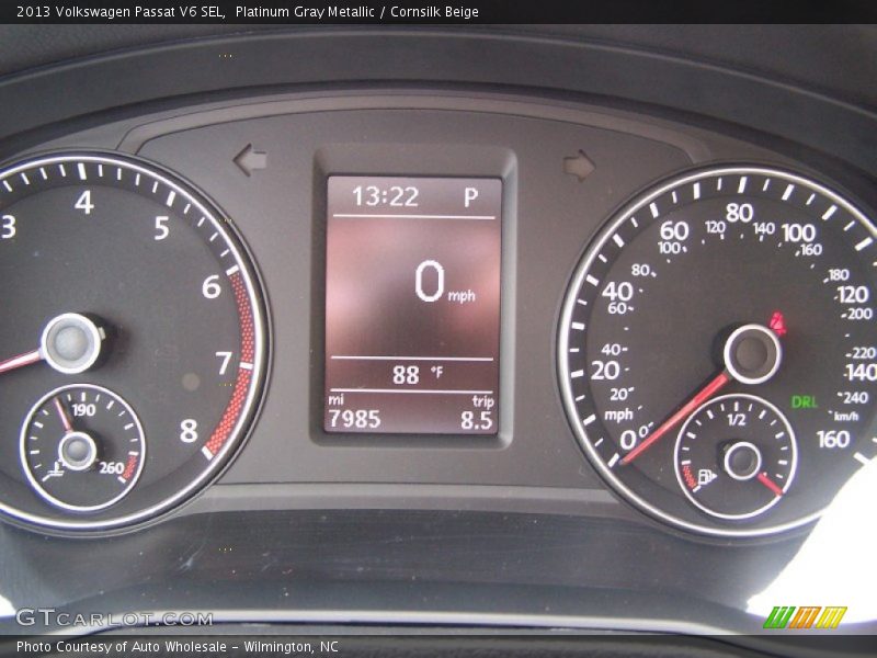 Platinum Gray Metallic / Cornsilk Beige 2013 Volkswagen Passat V6 SEL