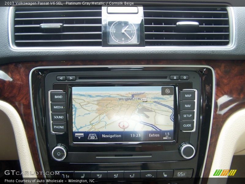Platinum Gray Metallic / Cornsilk Beige 2013 Volkswagen Passat V6 SEL