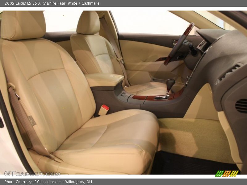 Starfire Pearl White / Cashmere 2009 Lexus ES 350