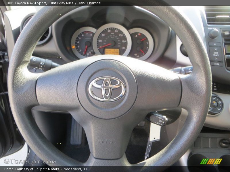Flint Gray Mica / Dark Charcoal 2006 Toyota RAV4 Sport