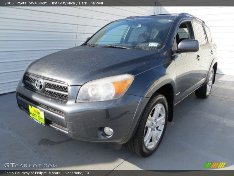Flint Gray Mica / Dark Charcoal 2006 Toyota RAV4 Sport