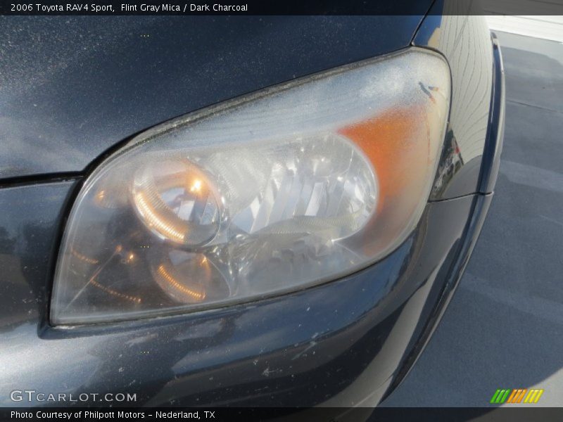 Flint Gray Mica / Dark Charcoal 2006 Toyota RAV4 Sport