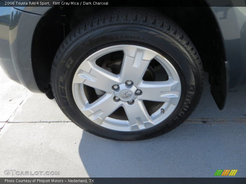Flint Gray Mica / Dark Charcoal 2006 Toyota RAV4 Sport