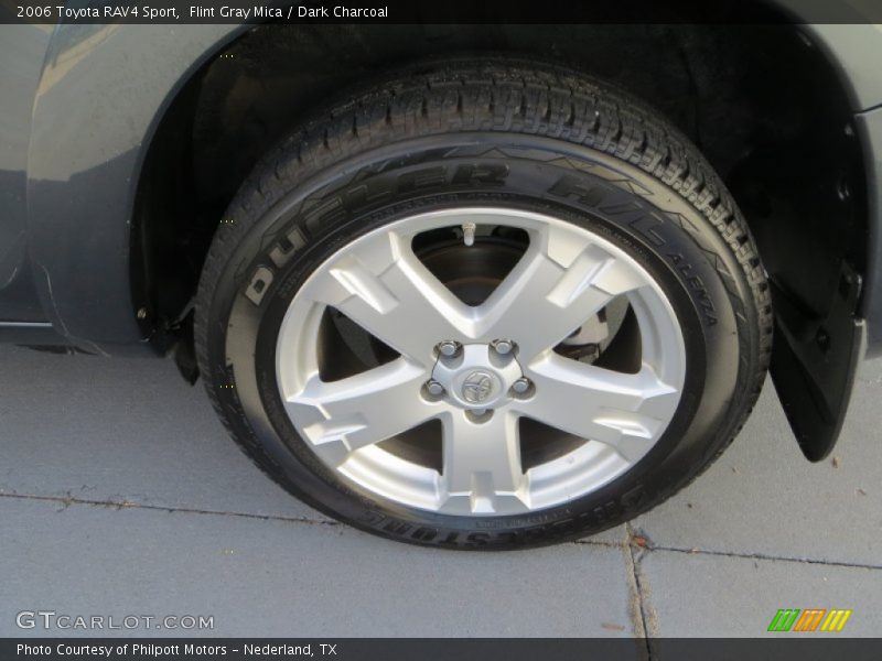 Flint Gray Mica / Dark Charcoal 2006 Toyota RAV4 Sport