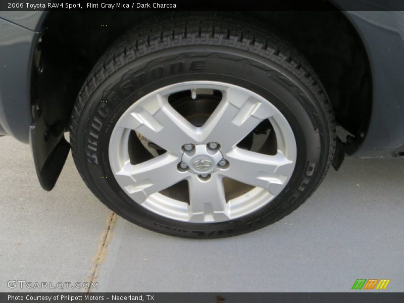 Flint Gray Mica / Dark Charcoal 2006 Toyota RAV4 Sport