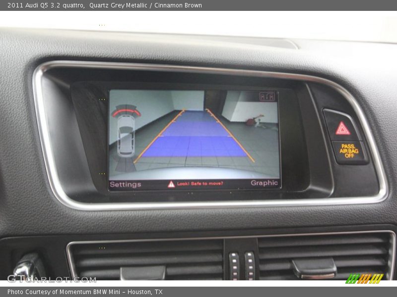 Quartz Grey Metallic / Cinnamon Brown 2011 Audi Q5 3.2 quattro
