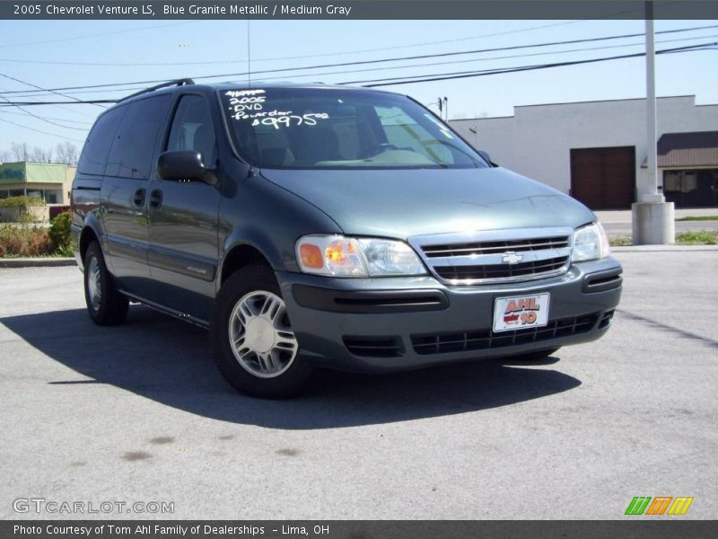 Blue Granite Metallic / Medium Gray 2005 Chevrolet Venture LS