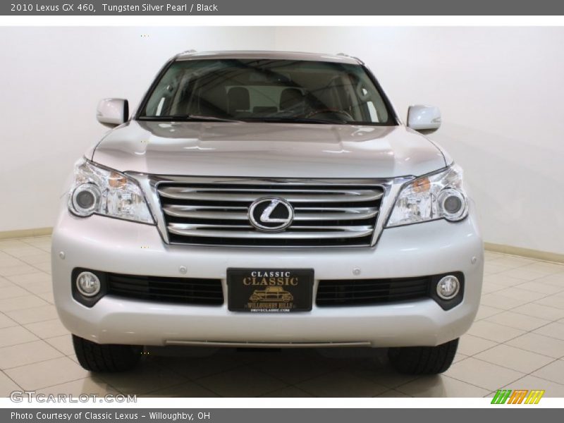 Tungsten Silver Pearl / Black 2010 Lexus GX 460