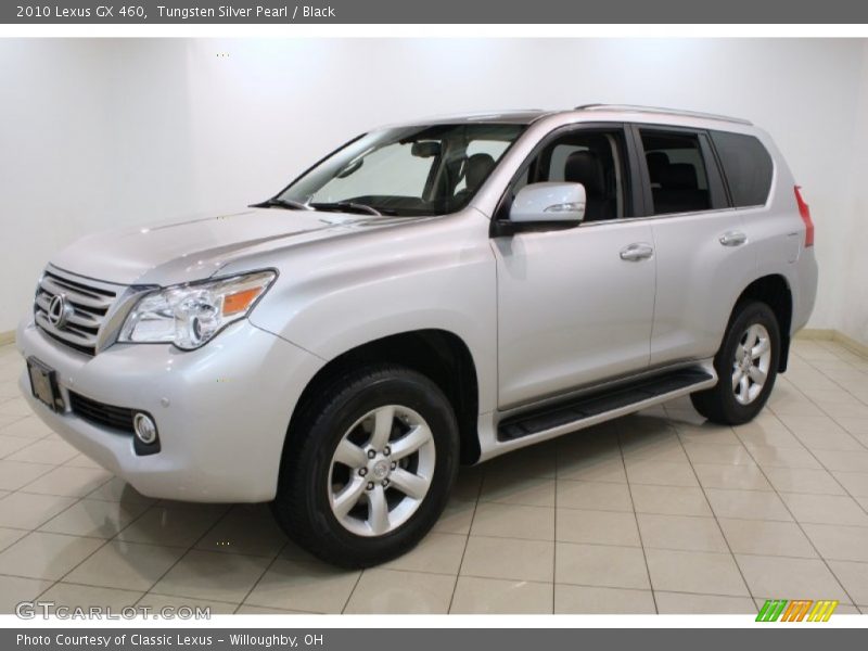 Tungsten Silver Pearl / Black 2010 Lexus GX 460
