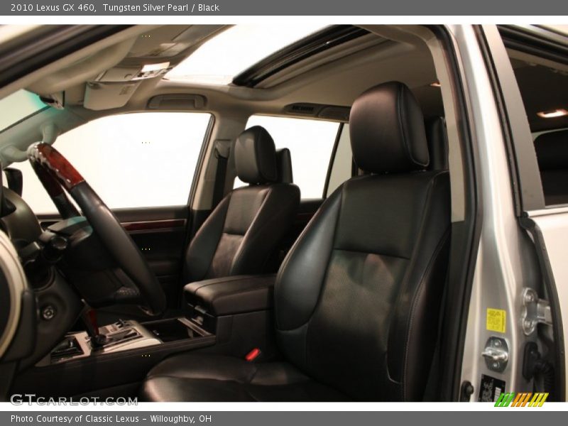 Tungsten Silver Pearl / Black 2010 Lexus GX 460
