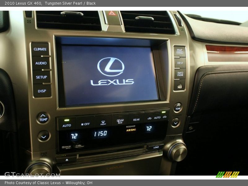 Tungsten Silver Pearl / Black 2010 Lexus GX 460