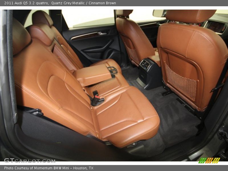 Quartz Grey Metallic / Cinnamon Brown 2011 Audi Q5 3.2 quattro
