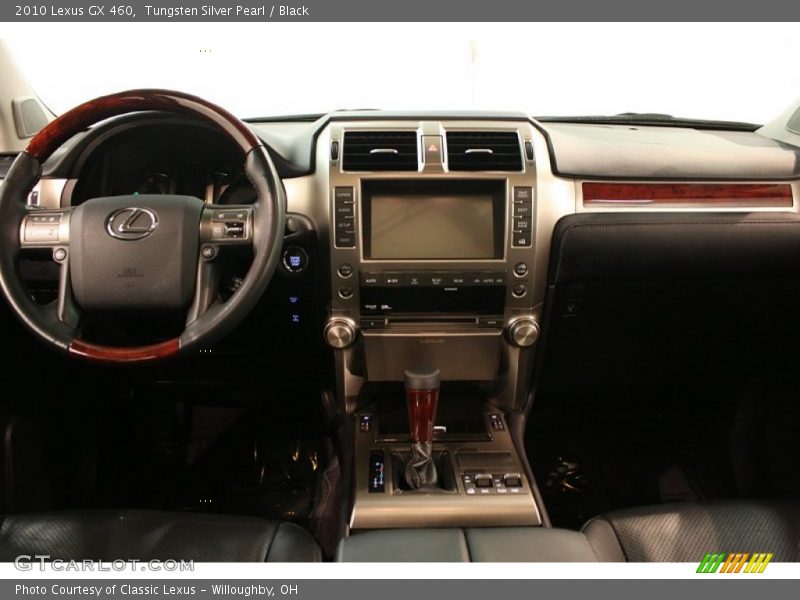Tungsten Silver Pearl / Black 2010 Lexus GX 460