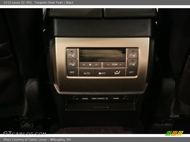 Tungsten Silver Pearl / Black 2010 Lexus GX 460