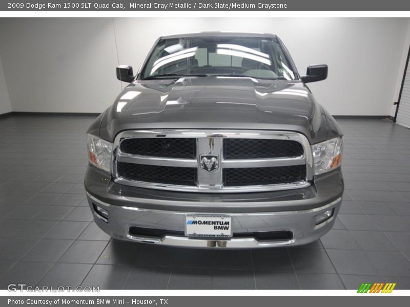 Mineral Gray Metallic / Dark Slate/Medium Graystone 2009 Dodge Ram 1500 SLT Quad Cab