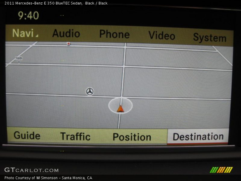 Black / Black 2011 Mercedes-Benz E 350 BlueTEC Sedan