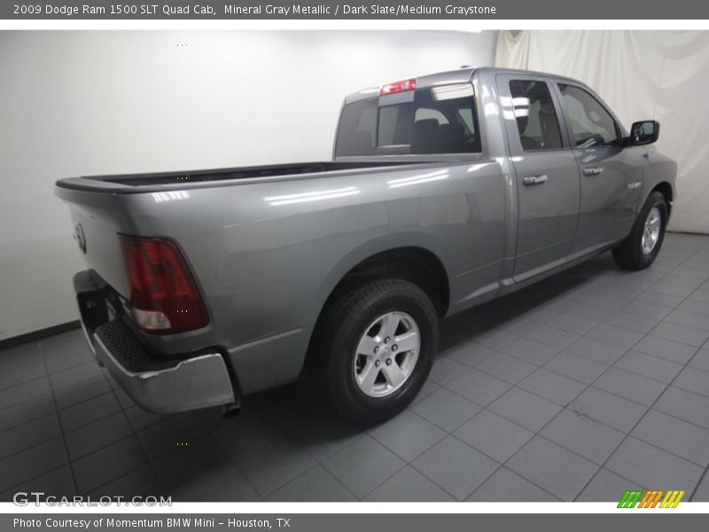 Mineral Gray Metallic / Dark Slate/Medium Graystone 2009 Dodge Ram 1500 SLT Quad Cab