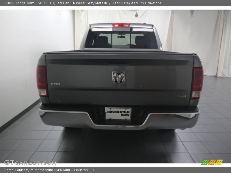 Mineral Gray Metallic / Dark Slate/Medium Graystone 2009 Dodge Ram 1500 SLT Quad Cab