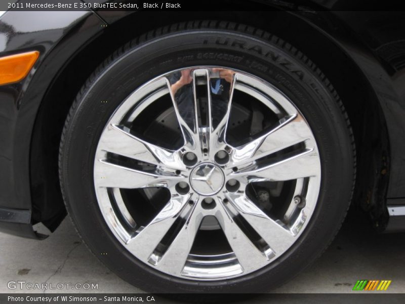 Black / Black 2011 Mercedes-Benz E 350 BlueTEC Sedan
