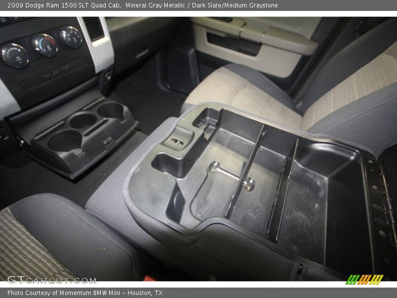 Mineral Gray Metallic / Dark Slate/Medium Graystone 2009 Dodge Ram 1500 SLT Quad Cab