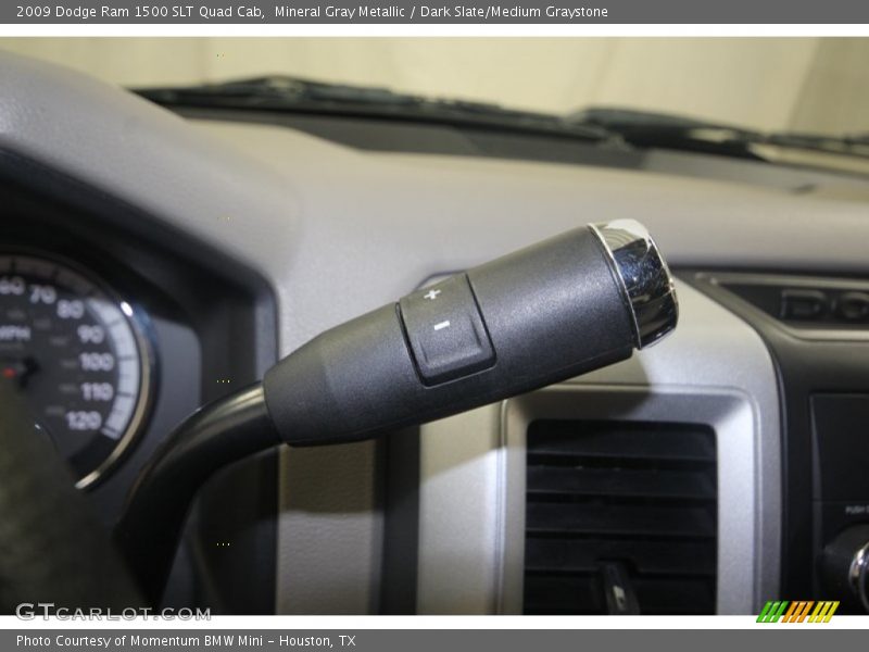 Mineral Gray Metallic / Dark Slate/Medium Graystone 2009 Dodge Ram 1500 SLT Quad Cab