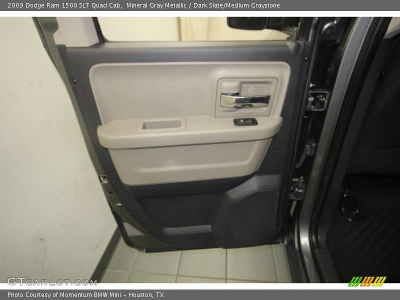 Mineral Gray Metallic / Dark Slate/Medium Graystone 2009 Dodge Ram 1500 SLT Quad Cab