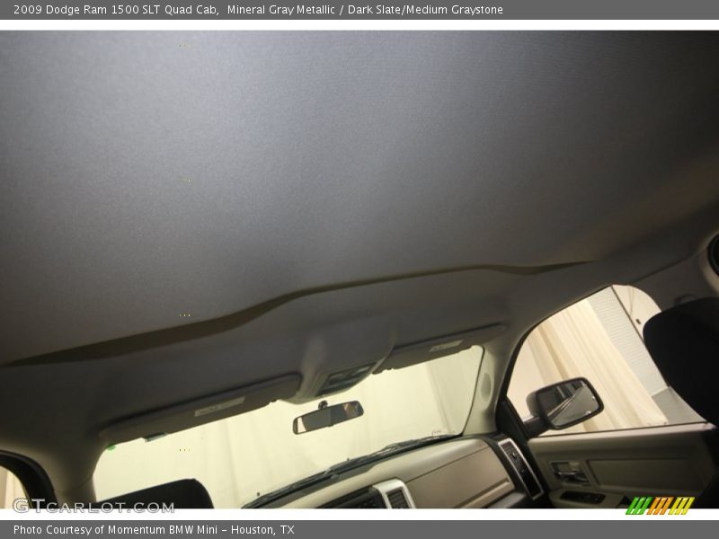 Mineral Gray Metallic / Dark Slate/Medium Graystone 2009 Dodge Ram 1500 SLT Quad Cab