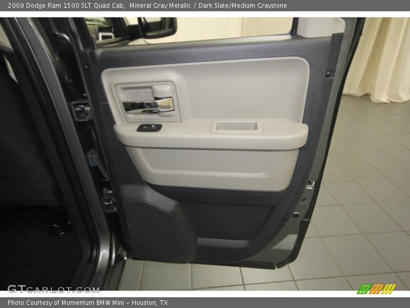 Mineral Gray Metallic / Dark Slate/Medium Graystone 2009 Dodge Ram 1500 SLT Quad Cab