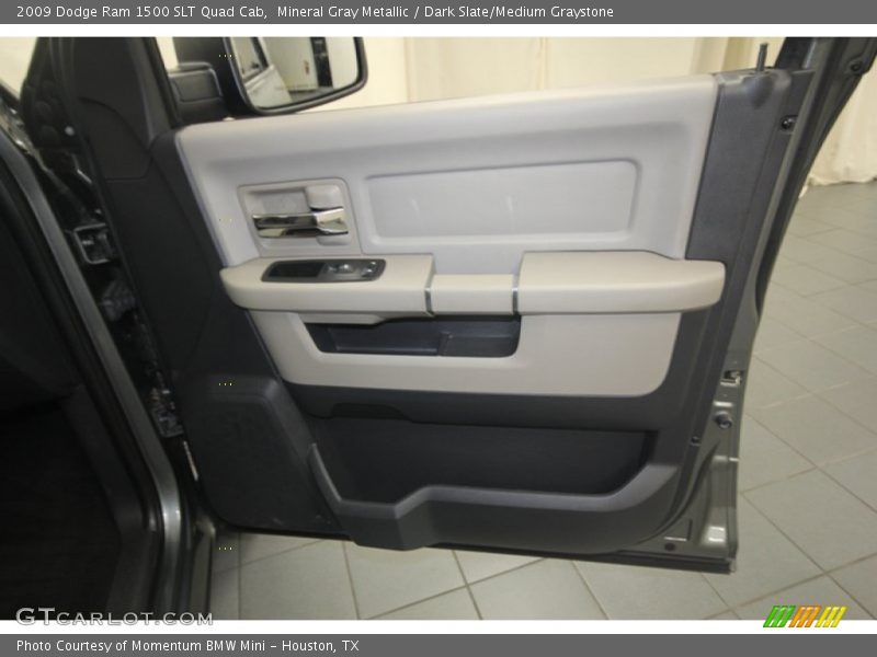 Mineral Gray Metallic / Dark Slate/Medium Graystone 2009 Dodge Ram 1500 SLT Quad Cab