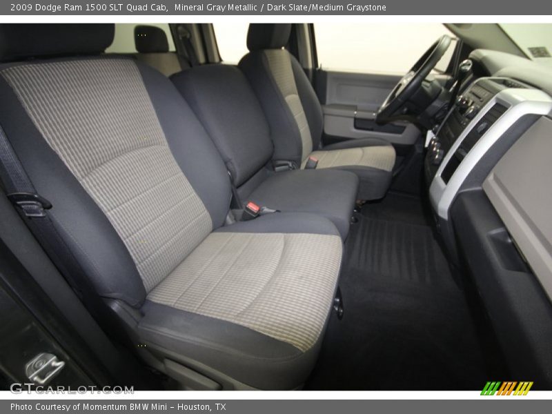Mineral Gray Metallic / Dark Slate/Medium Graystone 2009 Dodge Ram 1500 SLT Quad Cab