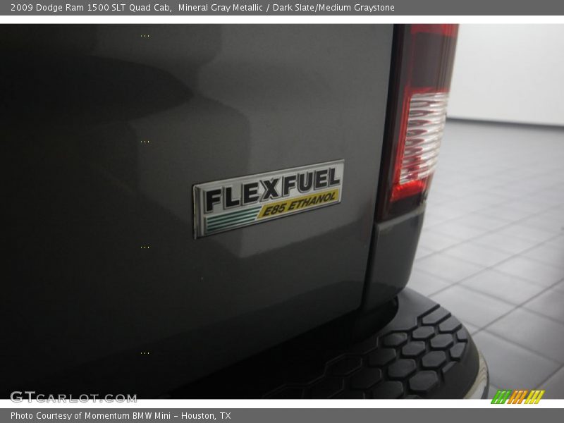 Mineral Gray Metallic / Dark Slate/Medium Graystone 2009 Dodge Ram 1500 SLT Quad Cab