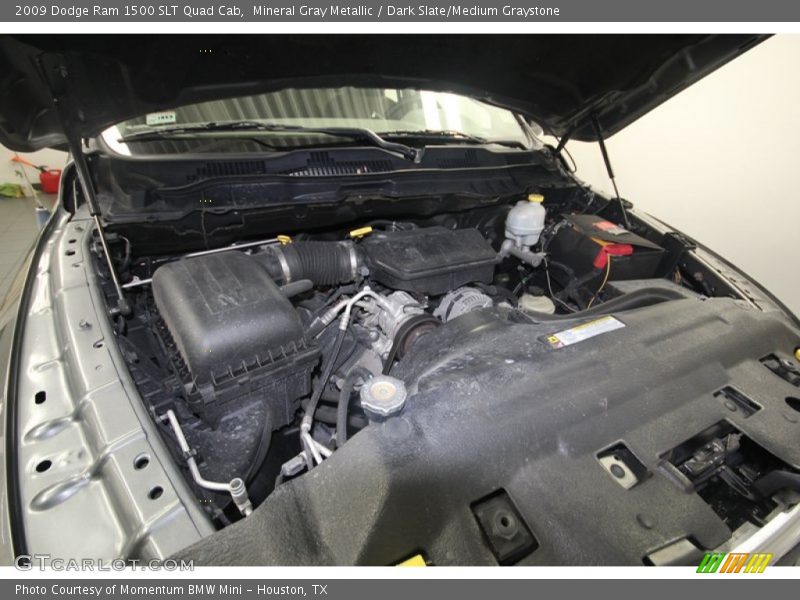 Mineral Gray Metallic / Dark Slate/Medium Graystone 2009 Dodge Ram 1500 SLT Quad Cab