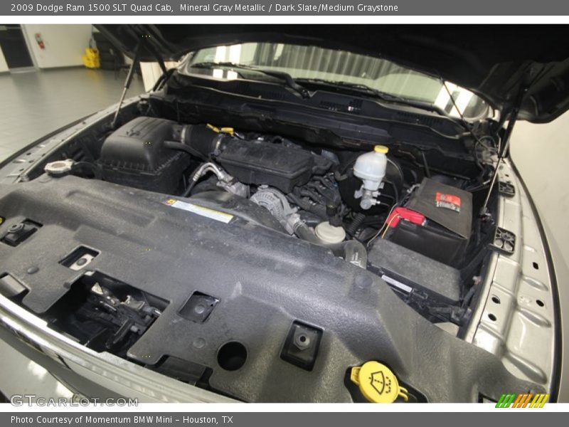 Mineral Gray Metallic / Dark Slate/Medium Graystone 2009 Dodge Ram 1500 SLT Quad Cab