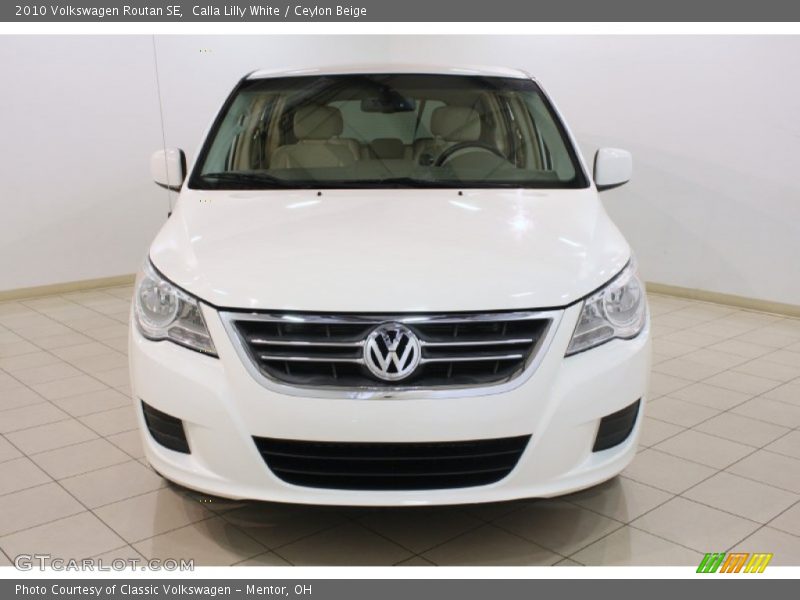 Calla Lilly White / Ceylon Beige 2010 Volkswagen Routan SE